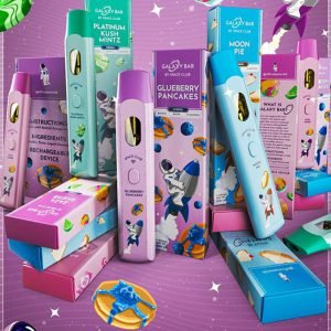 Different types of Space Club disposable vape pens