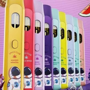 Space Club disposable vape pens lineup